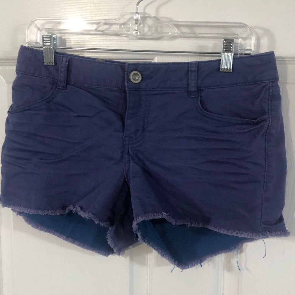 Purple shorts